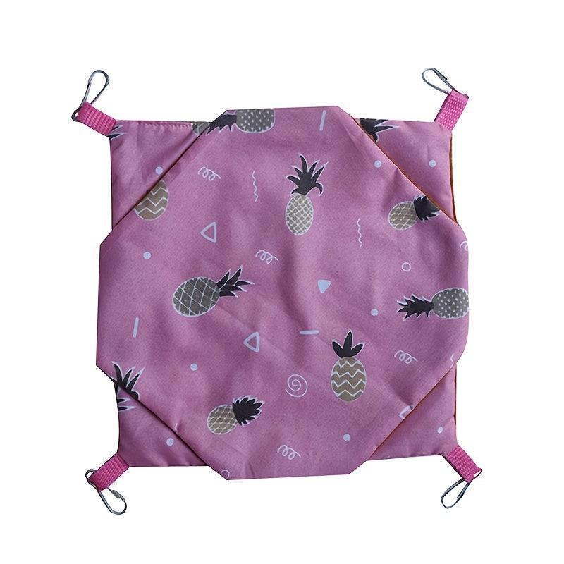 Doublelayered Hamster Hammock Cozy Bed for Small Animals