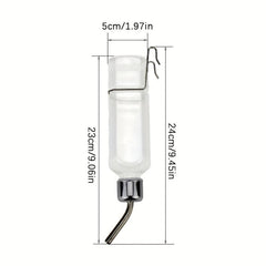 Pet Water Drinker Rabbit Hamster Bottle Dispenser Hanging Small Pet Feeder