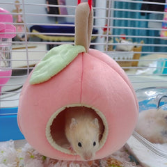 Cozy Winter Hammock for Small Pets - Soft Hanging Bed for Hamsters Guinea Pigs