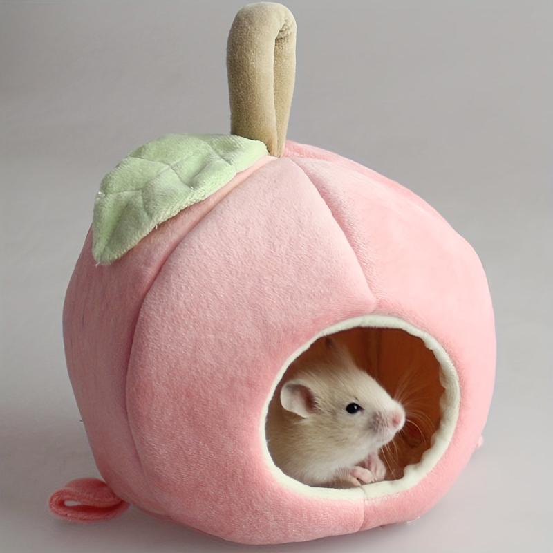 Cozy Winter Hammock for Small Pets - Soft Hanging Bed for Hamsters Guinea Pigs