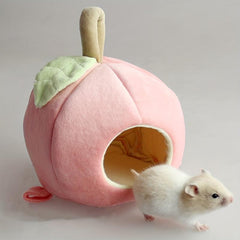 Cozy Winter Hammock for Small Pets - Soft Hanging Bed for Hamsters Guinea Pigs