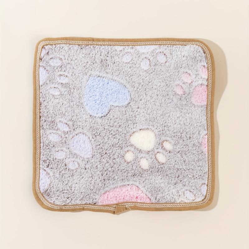 Pet Cartoon Print Mat Blanket for Small Animals Rabbit Guinea Pig Hamster