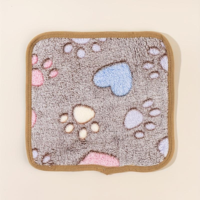 Pet Cartoon Print Mat Blanket for Small Animals Rabbit Guinea Pig Hamster