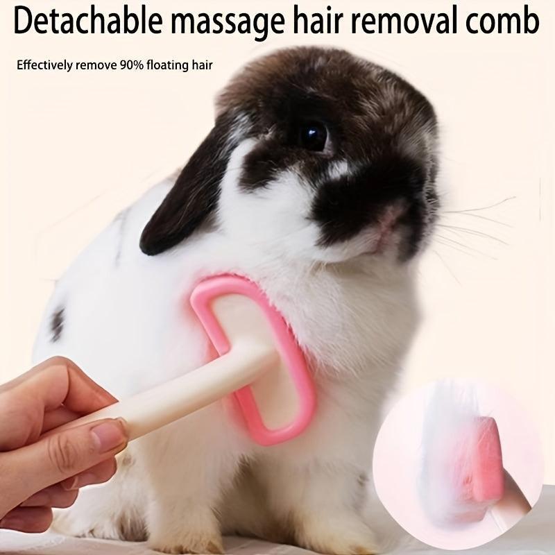 Detachable Rabbit Comb Massage Hair Removal Supplies