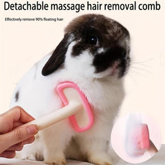 Detachable Rabbit Comb Massage Hair Removal Supplies