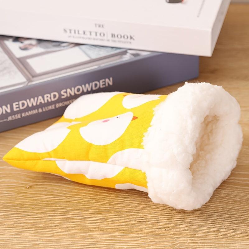 Small Pet Sleeping Bag Hamster Cotton Nest Thickened And Warm Hamster Bed