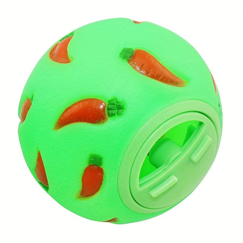 Carrot Pattern Hamster Leaking Toy For Small Pet