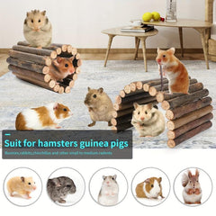 2pcs Hamster Toys Small Pet Toys Hamster Wheel Hamster Cage Accessories