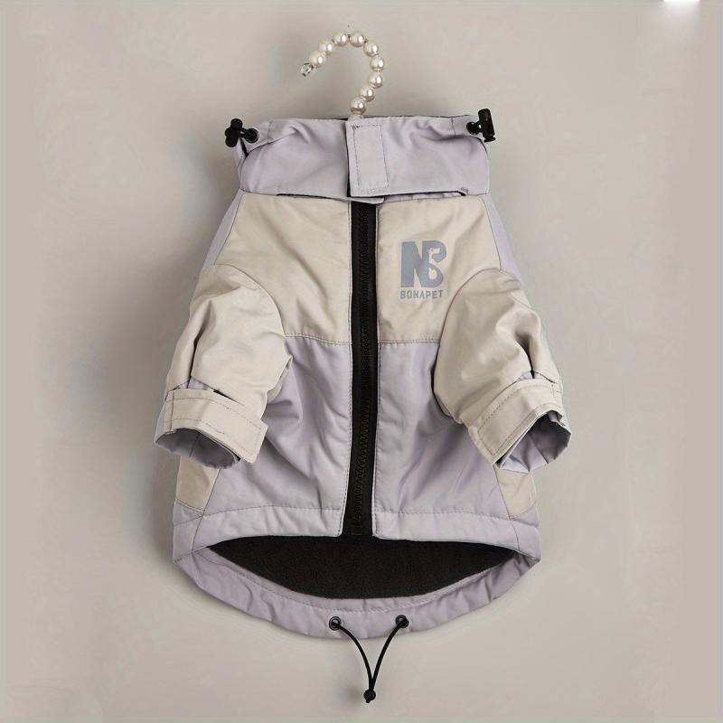 Pet Matching Jacket Winter Dog Coat Puppy Warm Clothes Padded Pat Apparel