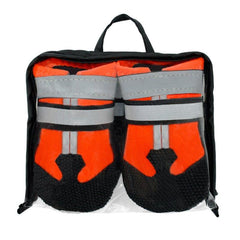 Waterproof Dog Boots & Reflective Straps for Safe & Dry Paws