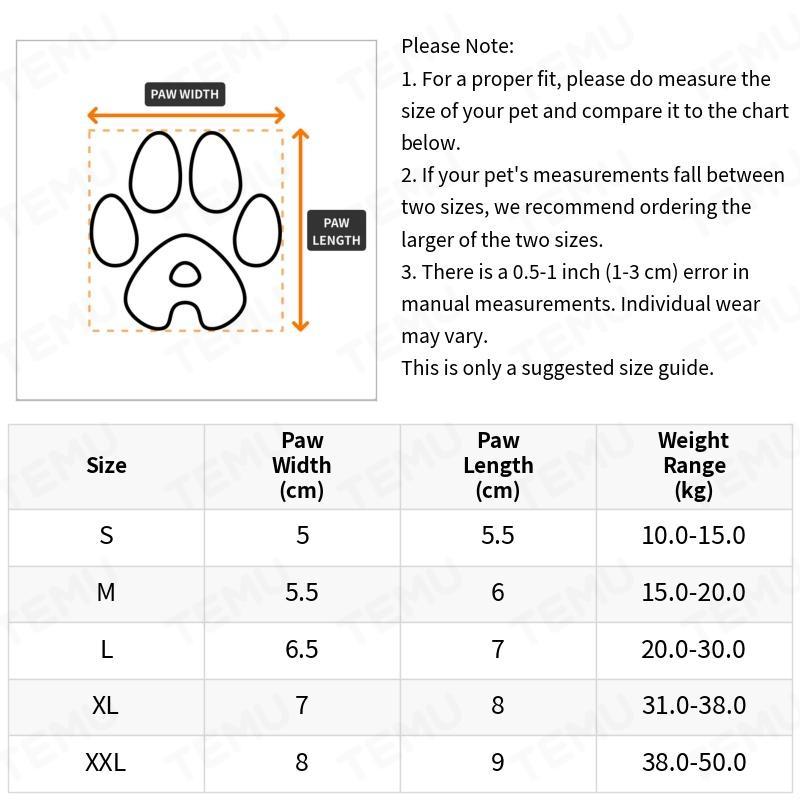 Waterproof Dog Boots & Reflective Straps for Safe & Dry Paws
