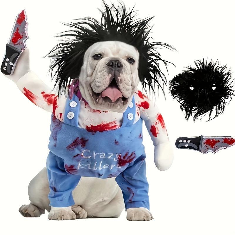 Funny Small Dog Dress Up Costume Creative Pet Dog Clothes For Holiday Party