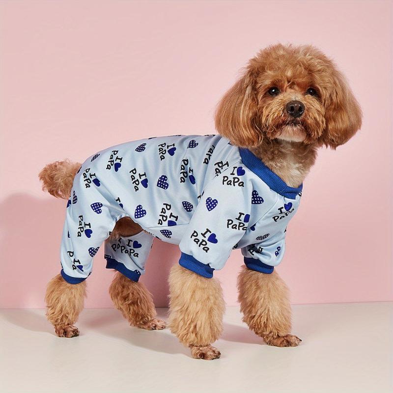 Love Mom & Dad Pet T Shirt for Dog & Cat Pajamas
