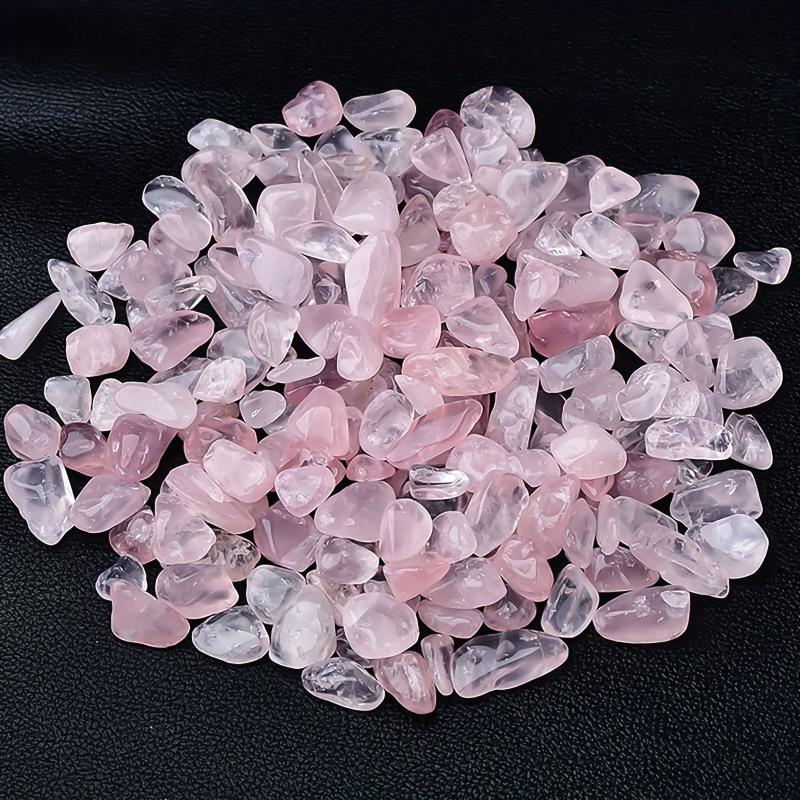 Rose Quartz Crystal Tumbled Stones for DIY Aromatherapy & Healing