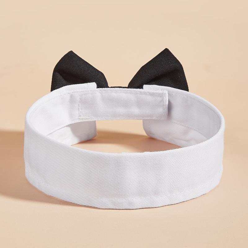Formal Pet Bowtie Collar for Dogs & Cats Adjustable Neck Tie