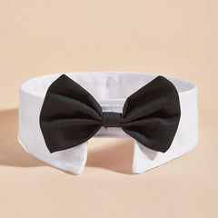 Formal Pet Bowtie Collar for Dogs & Cats Adjustable Neck Tie