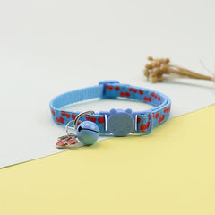 Fruit Cartoon Cat Collar with Bell for Pet Decoration