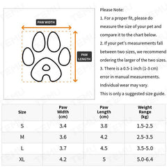Waterproof Non-Slip Dog Boots for Paw Protection