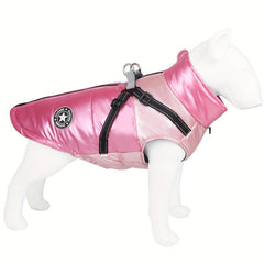 Pet Padded Coat Winter Warm Waterproof Dog Jacket Reflective Small-Medium Dogs