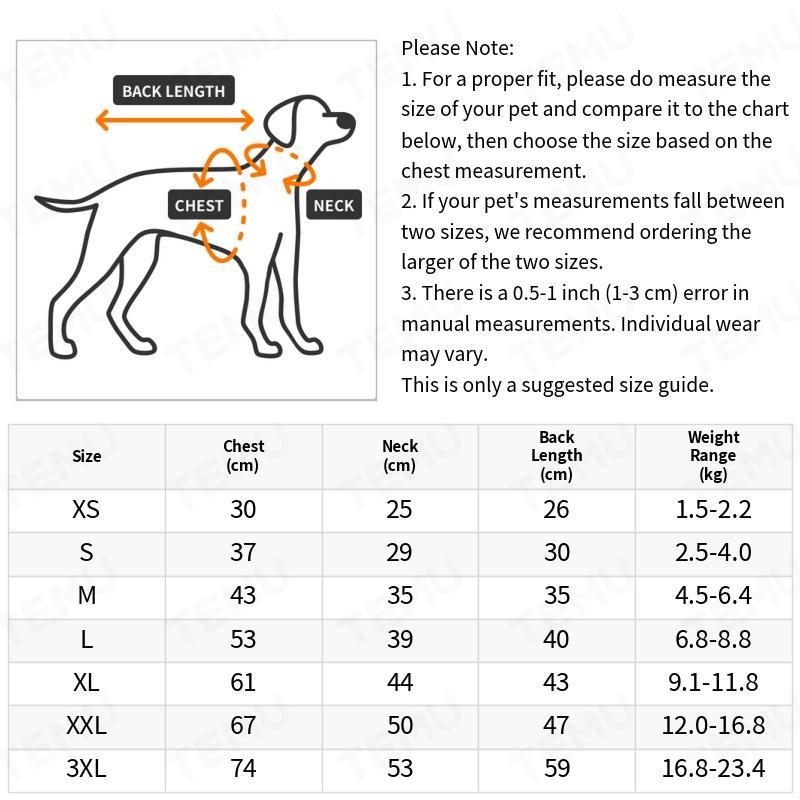 Solid Dog Winter Warm Coat Padded Pet Jacket For Cold Weather