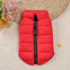Waterproof Pet Jacket Winter Warm Dog Clothes For Small Dogs Puppy Cat Vest