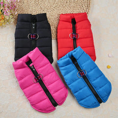Waterproof Pet Jacket Winter Warm Dog Clothes For Small Dogs Puppy Cat Vest
