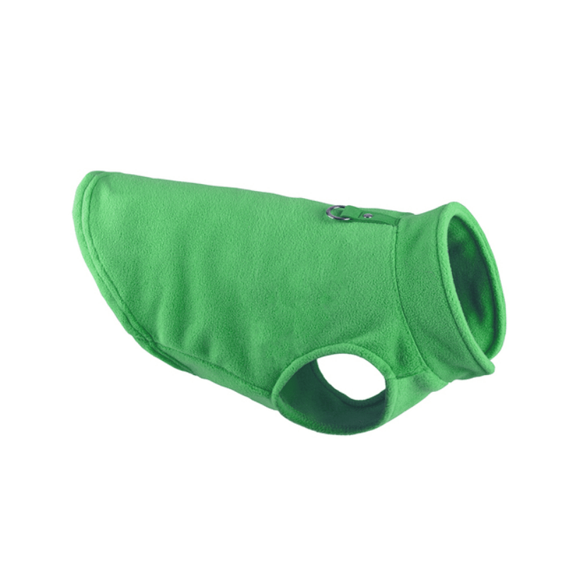 Cozy Winter Fleece Dog Jacket For French Bulldogs And Small Dogs