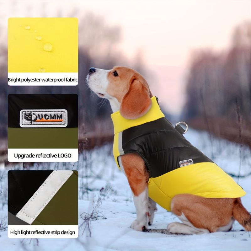 Waterproof & Warm Dog Coat Reflective & Comfortable Pet Jacket
