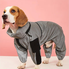 Waterproof Reversible Dog Vest Winter Coat Warm Dog Apparel