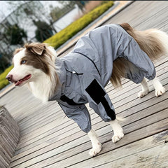 Waterproof Reversible Dog Vest Winter Coat Warm Dog Apparel
