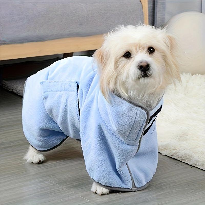 Quick Drying Puppy Bathrobe Towel for Dogs and Cats