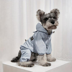 Reflective Pet Raincoat Waterproof and Breathable Dog Jacket