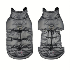 Waterproof Dog Winter Coat Adjustable Warm Jacket