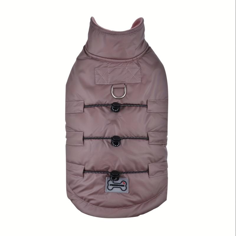 Waterproof Dog Winter Coat Adjustable Warm Jacket