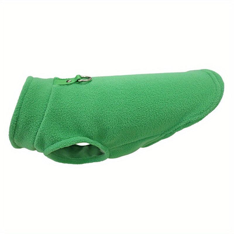 Dog Vest Thick Solid Fleece Pet Clothes Small Cats and Dogs