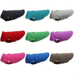 Dog Vest Thick Solid Fleece Pet Clothes Small Cats and Dogs