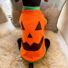 Halloween Pet Dress Up Costume Pumpkin Dog Sweatshirt