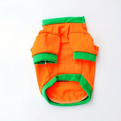 Halloween Pet Dress Up Costume Pumpkin Dog Sweatshirt