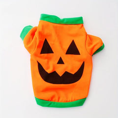 Halloween Pet Dress Up Costume Pumpkin Dog Sweatshirt