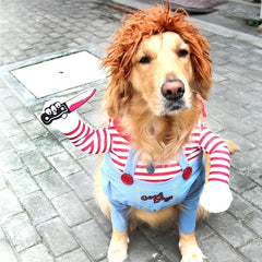 Pet Costumes & Dagger Toys for Medium & Large Dogs - Christmas & Halloween