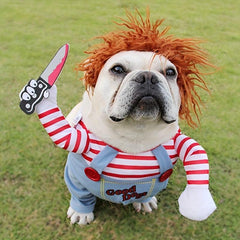 Pet Costumes & Dagger Toys for Medium & Large Dogs - Christmas & Halloween
