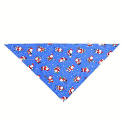 Christmas Dog Scarf Triangle Bib for Pets
