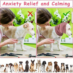 Calming Dog Ears Cover Pet Ear Flap Head Wrap For Noise Protection