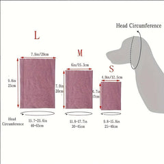 Calming Dog Ears Cover Pet Ear Flap Head Wrap For Noise Protection