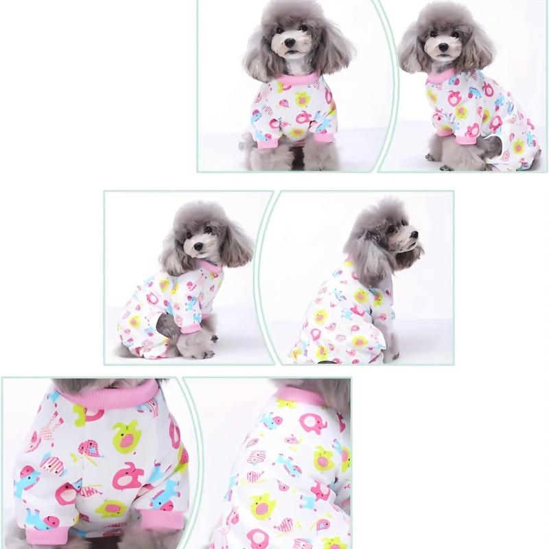 Cute Pet Pajamas for Small to Medium Dogs