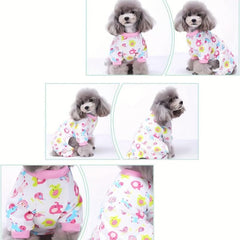 Cute Pet Pajamas for Small to Medium Dogs
