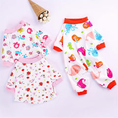 Cute Pet Pajamas for Small to Medium Dogs