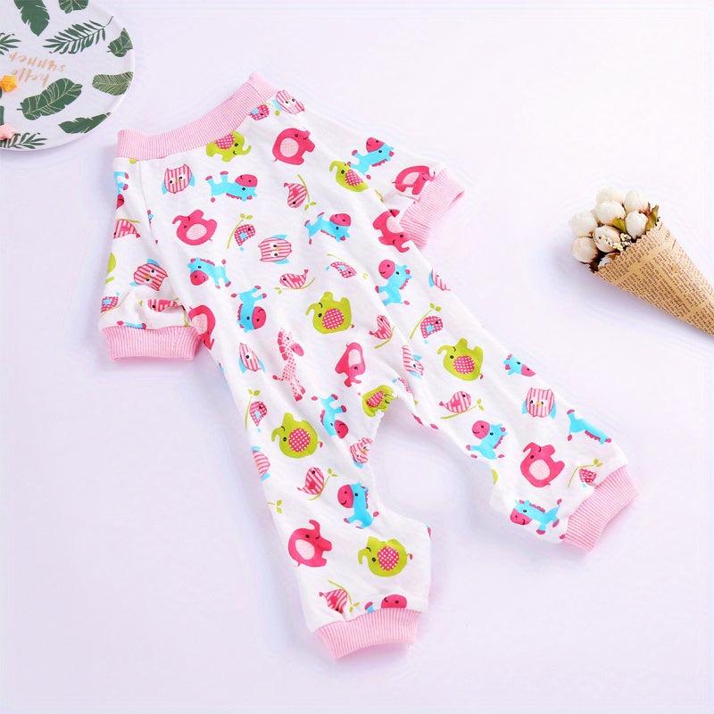 Cute Pet Pajamas for Small to Medium Dogs