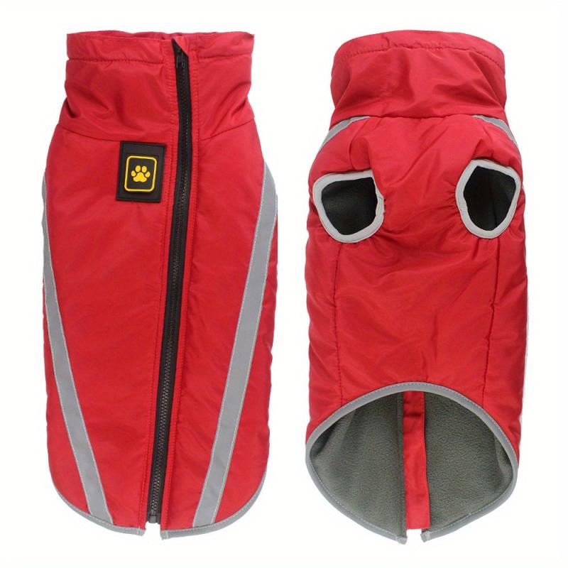 Reflective Big Dog Outdoor Charge Coat Warm Pet Clothing Specifically Jacket