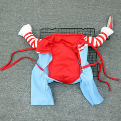 1pc Pet Deadly Doll Dog Costume Funny Dog Cosplay Halloween